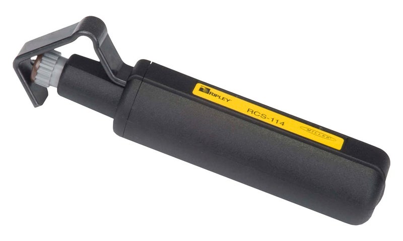 Miller RCS-114 Hard Cable Jacket Strippers for Professional Technicians, Electricians, and Installers, Easily Portable Tool, 3.5 Ounces - Image 1